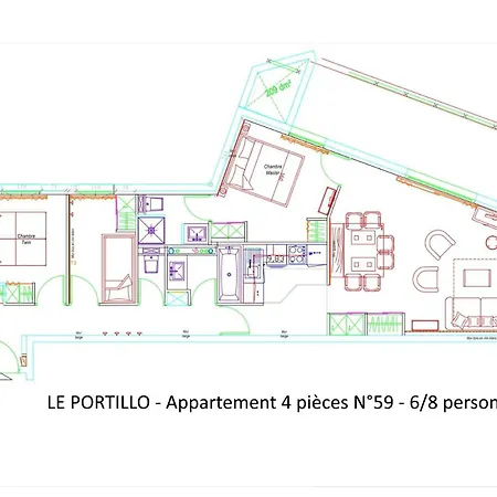 Résidence Le Portillo - Piscine - 4 Pièces Pour 8 Personnes Mae-6083 Appartement
