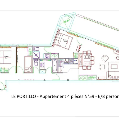 Apartmán Le Portillo - Piscine - 4 Pieces Pour 8 Personnes Mae-6083 *